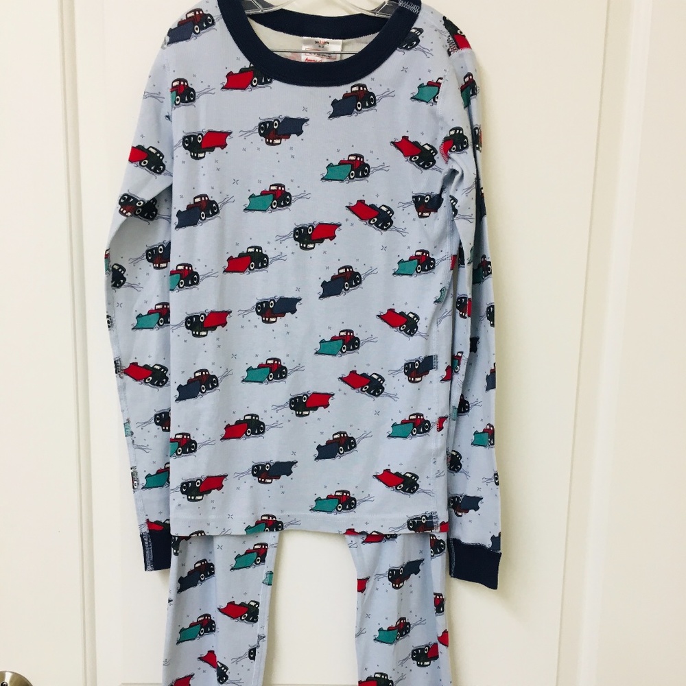 Hanna Andersson Organic Snow Plow Pajamas
